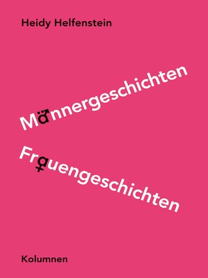 cover image of Männergeschichten Frauengeschichten